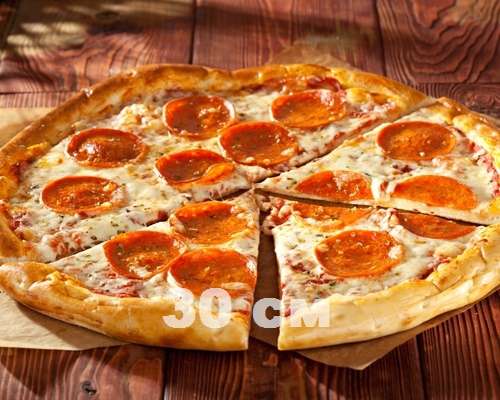 Пицца Пепперони (30 см) 550 гр.