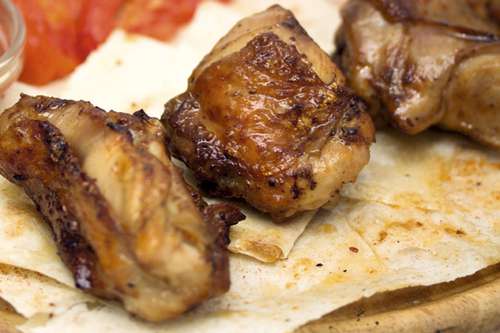 Шашлык из бедра курицы 230/105 г