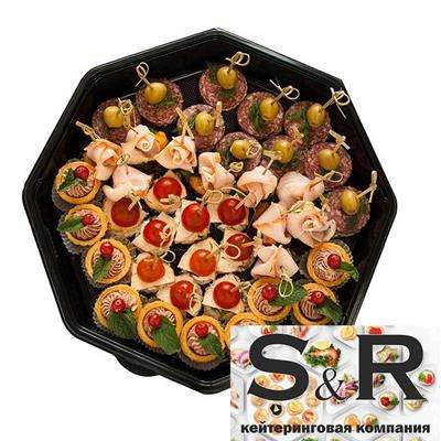 №6 канапе мясные 40 шт. / выход 750 г