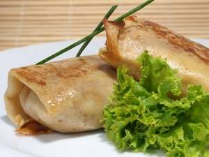 Блинчики с мясом