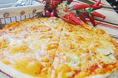 Пицца 4 сыра 480 г.