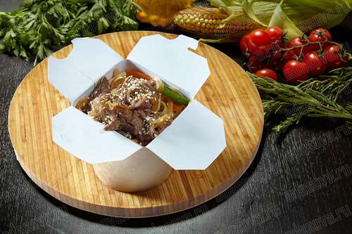 Wok с говядиной 345
