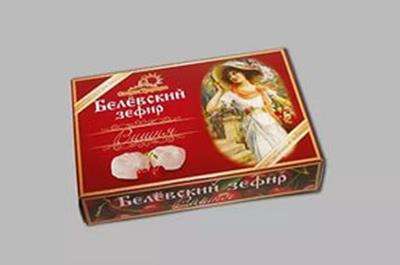 Зефир малиновый 250 гр.
