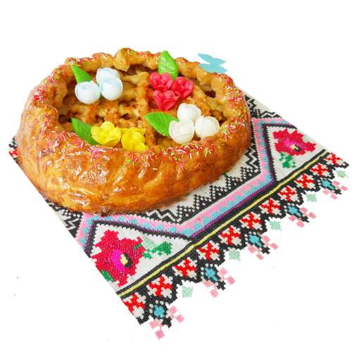 С яблоками и грушами 1000 гр (Сладкие пироги)