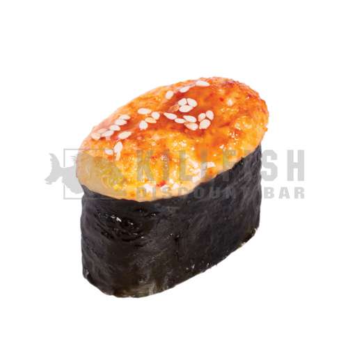 Запеченные суши с крабом