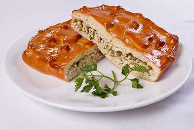 Пирог с курицей и картофелем 1 кг.
