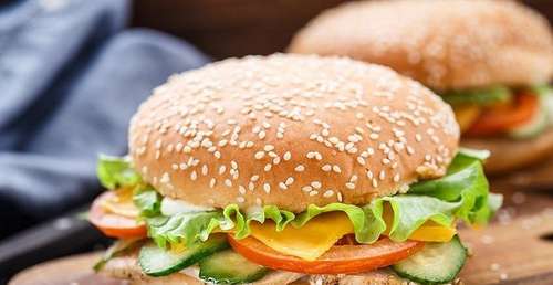 Большой Бургер с куриной грудкой