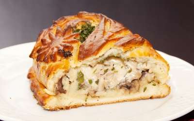 Пирог с кроликом и грибами 500 г
