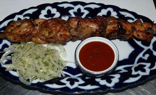 Шашлык из курицы 1 шт./150 гр