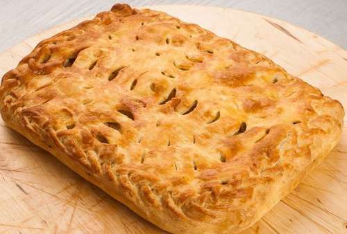 Пирог с судаком и рисом 1 кг.