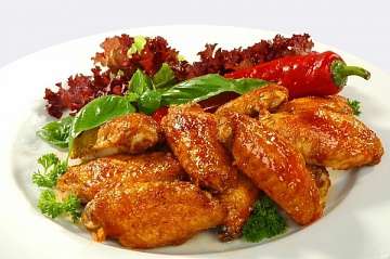 Шашлык куриный (крылья) 300 г.