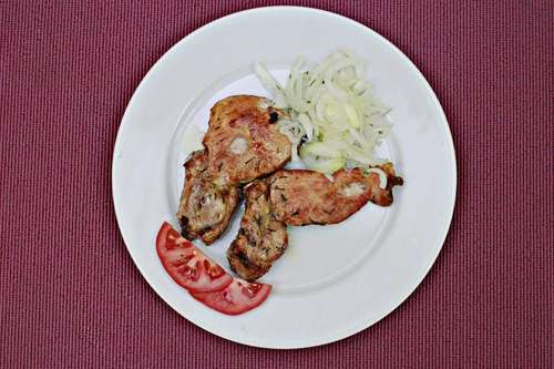 Шашлык из краев свинины 1/280 г.