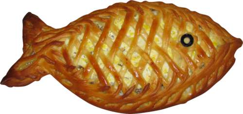 Пирог с сельдью