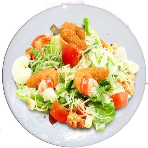 Салат Цезарь с креветками 220 гр.