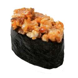 Суши-гункан С копченой курицей (50 г.)