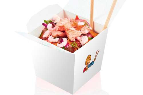 Wok Харусаме с морепродуктами, 270 гр.