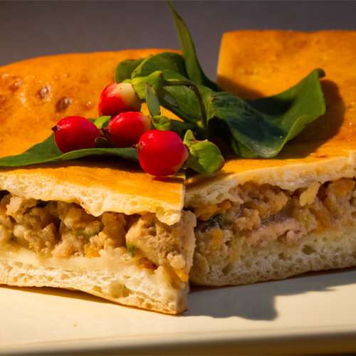 Пирог с мясом