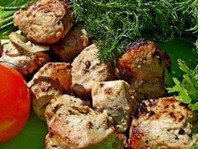 Шашлык из свиной шеи 150/185 г.