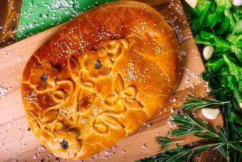 Пирог с сыром