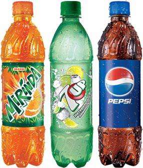 Pepsi, mirinda, 7up 1,25 л.