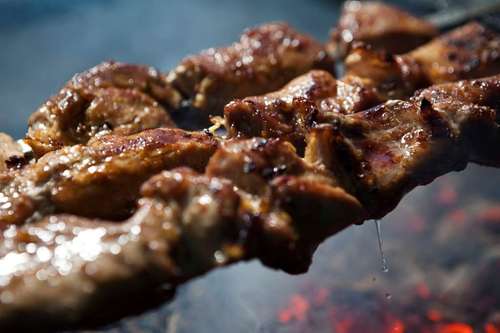 Шашлык из свиной шейки 200 г