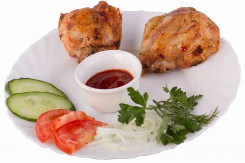 Шашлык из курицы 100 гр.