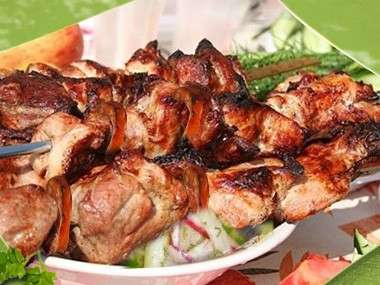 Шашлык из кролика