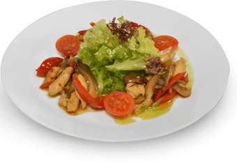 Салат Тайский с курицей 150 гр.