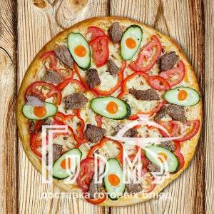 Пицца «Мясная с говядиной» 500 г