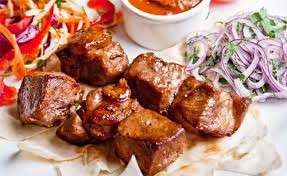 Шашлык свиной без костей 100 г.