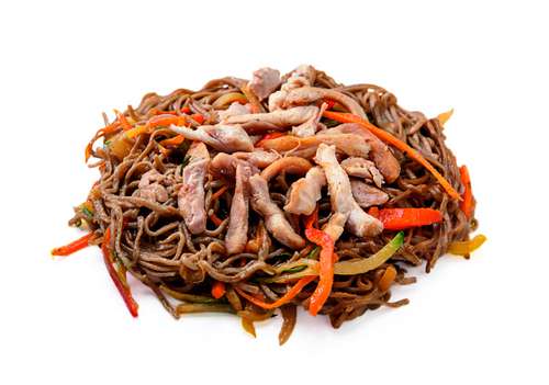 Гречневая Лапша с курицей