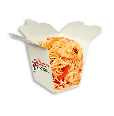 Лапша с морепродуктами 550 гр.