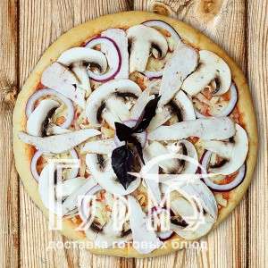 Пицца «Куриная с грибами» 450 г