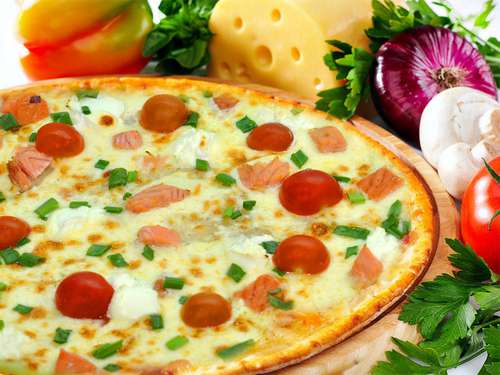 Пицца Филадельфия 42 см (1000 гр.)
