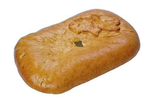 Пирог с капустой и рыбой 1 кг