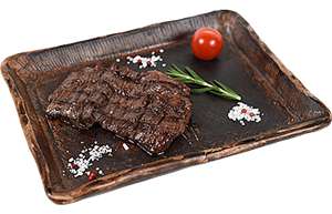 Скёрт стейк (диафрагма зерно) 200 г сырой 255 гр.