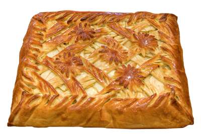 Пирог с картошкой и грибами 500 г.