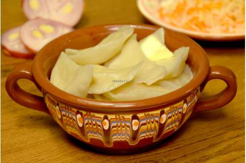 Вареники с квашеной капустой  320 гр.