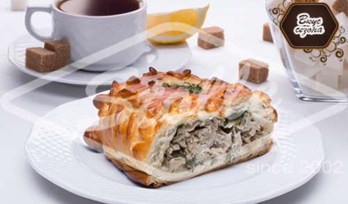 Пирог с кроликом и грибами 0,25 кг