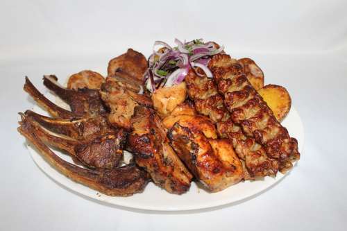 Ассорти мясных шашлыков