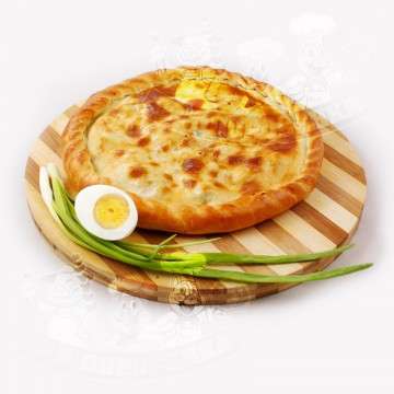 Пирог с яйцом и зеленым луком 900 гр.