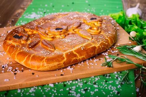 Пирог с капустой