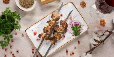 Шашлык из бараньей печени 160/30 г.