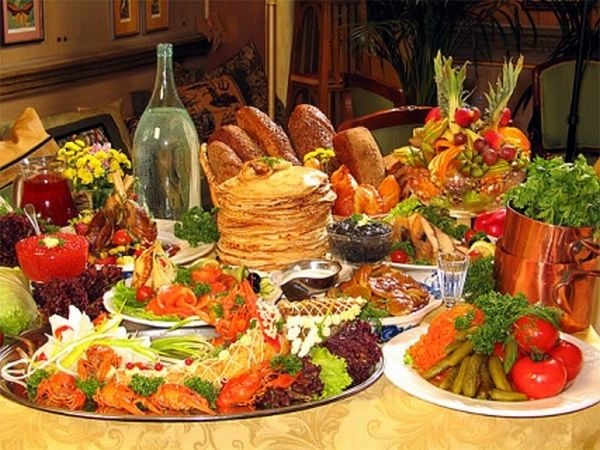 Пиршество русской кухни