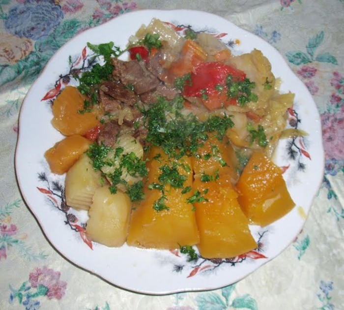 Блюдо узбекской кухни