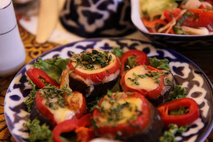 Блюдо узбекской кухни