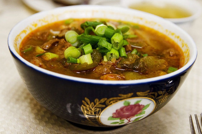 Блюдо узбекской кухни