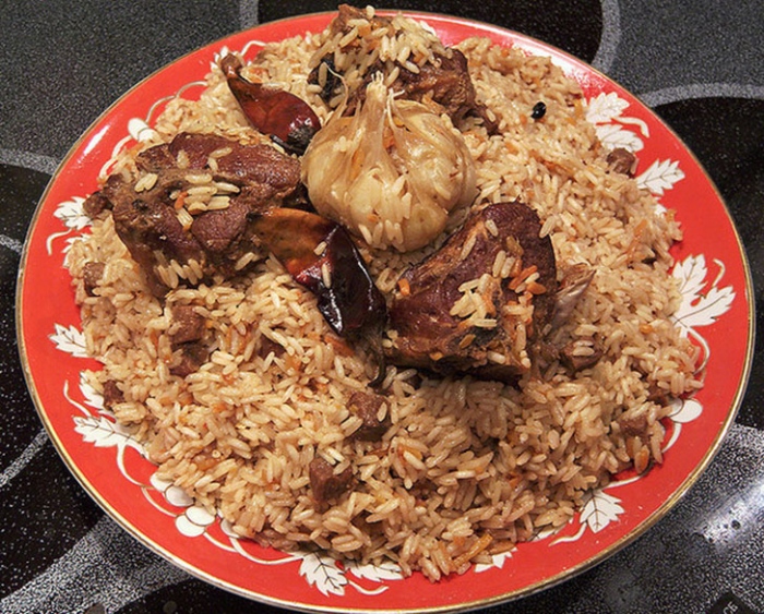 Блюдо узбекской кухни