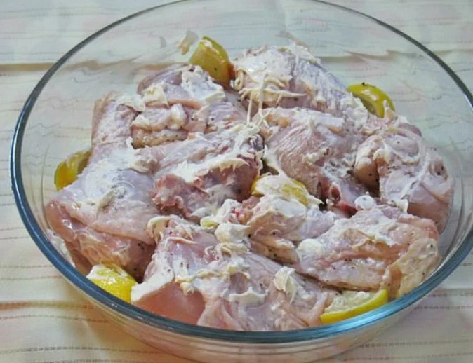 лимонный маринад для куриного шашлыка